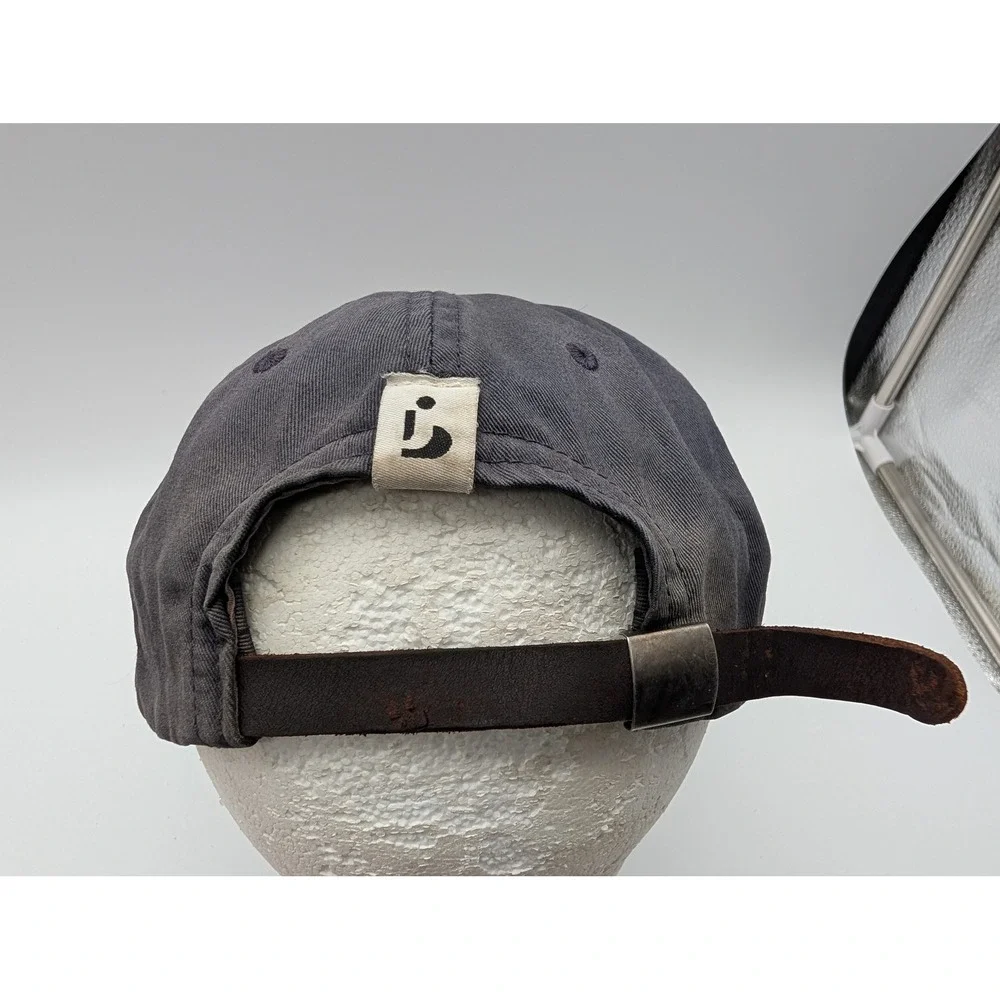 Jon Blanco x Sandlot City Rope Hat Navy Blue Leather Strap Made in USA